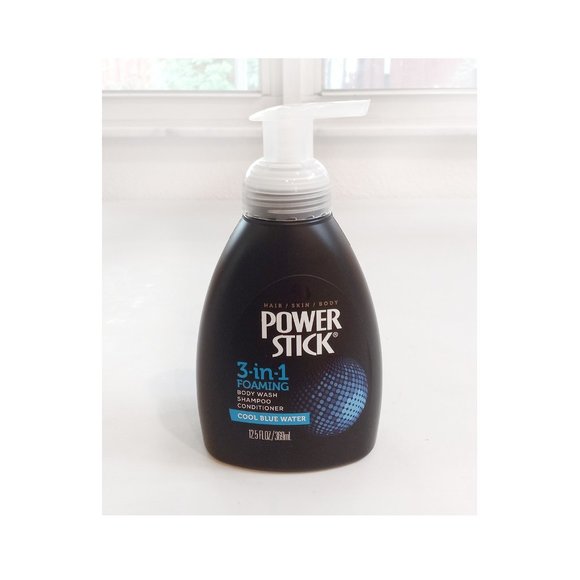 Powerstick Grooming Power Stick 3 In Foaming Body Wash Shampoo And